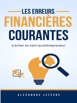 cover image of Les erreurs financières courantes à éviter en tant qu'entrepreneur